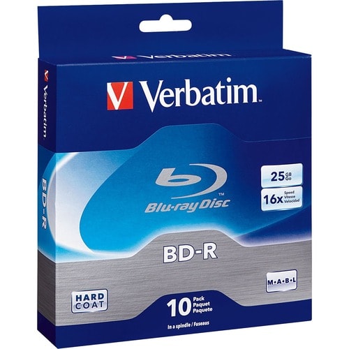 10PK BD-R 25GB 6X WITH BRANDED MULTI 4
