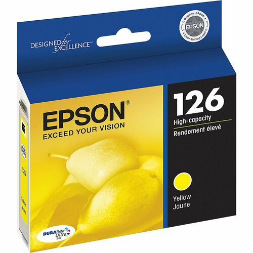 Cartouche d'encre d'origine Epson DURABrite 126 - Jet d'encre - Jaune