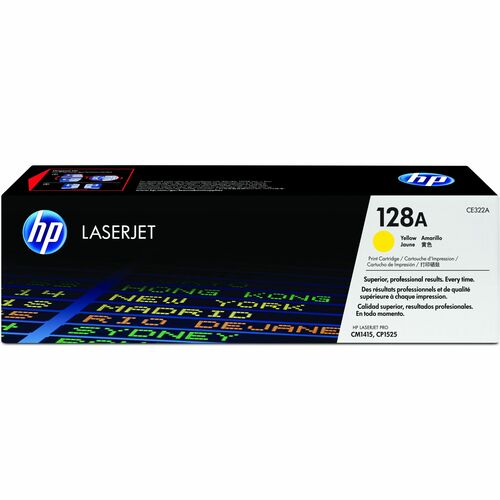128A YELLOW LASERJET PRINT CARTRIDGE F/ BLACK WHITE AIO PRN