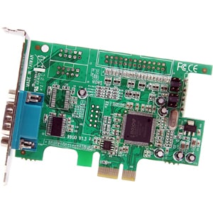 StarTech.com 1 Port Low Profile PCI Express Serial Card - 16550 - Add a RS