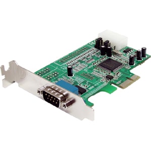StarTech.com 1 Port Low Profile PCI Express Serial Card - 16550 - Add a RS