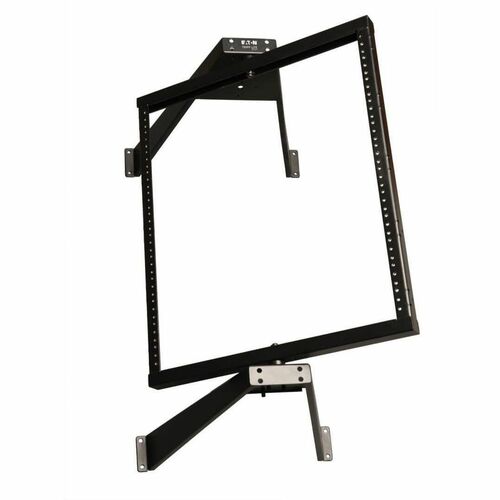 ARMOIRE RACK OUVERTE PIVOTANTE À MONTAGE MURAL 12U À CHARNIÈRES