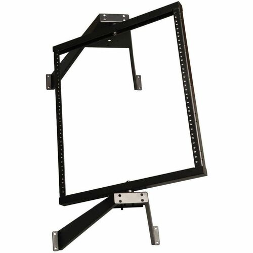 ARMOIRE RACK OUVERTE PIVOTANTE À MONTAGE MURAL 12U À CHARNIÈRES