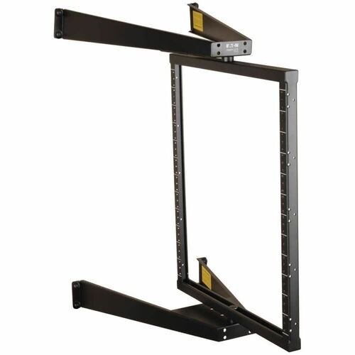 ARMOIRE RACK OUVERTE PIVOTANTE À MONTAGE MURAL 12U À CHARNIÈRES