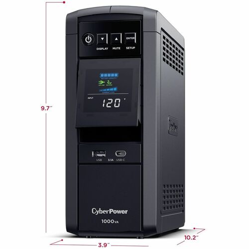 Cyber Power CyberPower CP1000PFCLCD UPS 1000VA 600W PFC