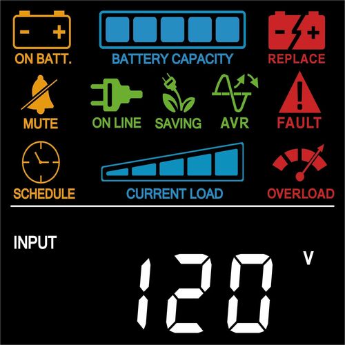 CyberPower CyberPower UPS Systems CP1350PFCLCD PFC Sinewave - Capacité