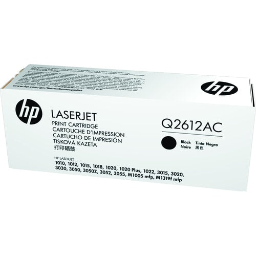 Q2612AC BLK CONTR LJ TONER CARTRIDGE