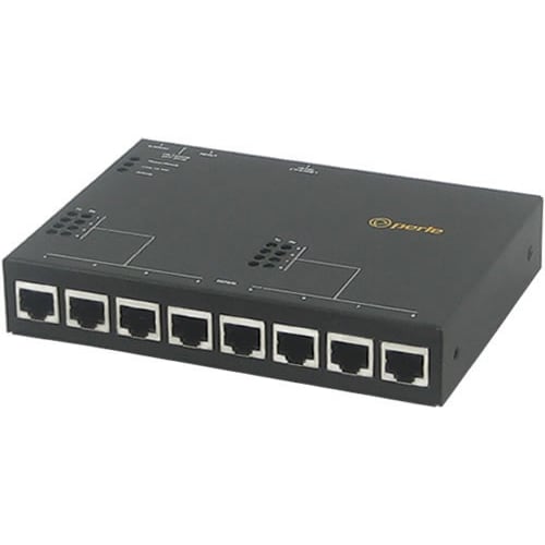 Perle IOLAN STS8-D Terminal Server - Twisted Pair - 1 x Network (RJ-45) - 10/100Base-TX