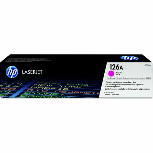 CARTOUCHE DE TONER MAGENTA 126A POUR HP CLJ CP1025