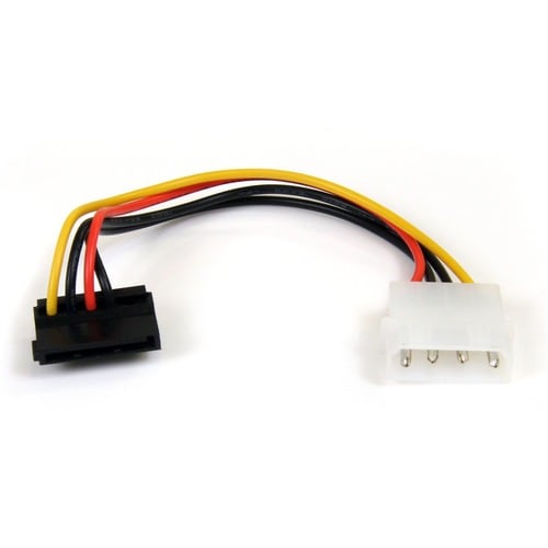 StarTech.com 6in 4 Pin LP4 to Right Angle SATA Power Cable Adapter - P