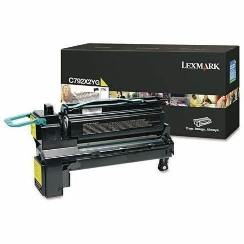 Lexmark C792X2YG Original Toner Cartridge - Laser - Yellow -