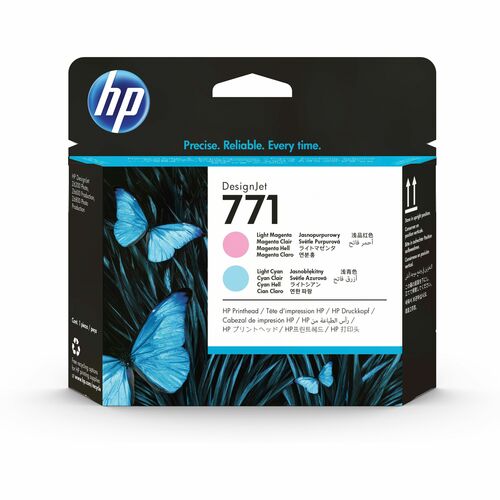 TÊTE D'IMPRESSION 771 MAGENTA CLAIR CYAN CLAIR POUR HP DESIGNJET Z6200