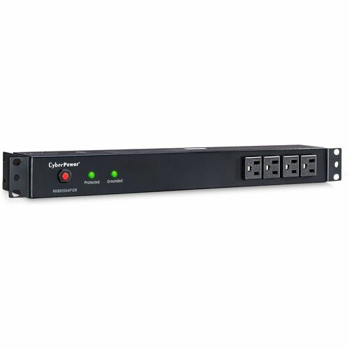 Cyber Power CyberPower Rackbar Surge Suppressor RM 1U RKBS15S4F12R 15A