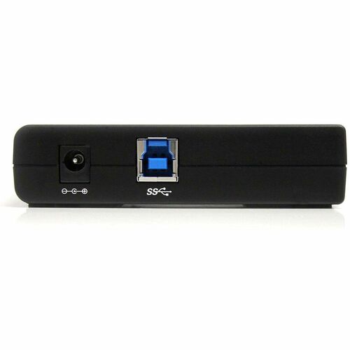 StarTech.com 4 Port Black SuperSpeed USB 3.0 Hub - 5Gbps