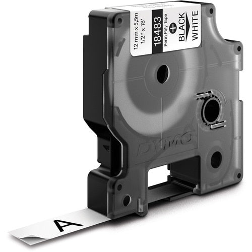 Dymo Rhino Permanent Poly Labels - 1/2" (12.70 mm) Width - P