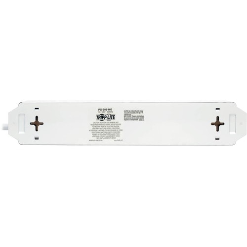 Multiprise Tripp Lite 120 V CA - NEMA 5-15P - 6 NEMA 5-15R - Qualité hospitalière - 1,83 m