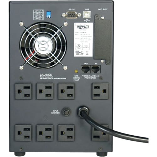 Tripp Lite SmartPro 1500SLT UPS - 1500VA/950W - 6 Minute Full Load - 8 x NEMA 5-15R