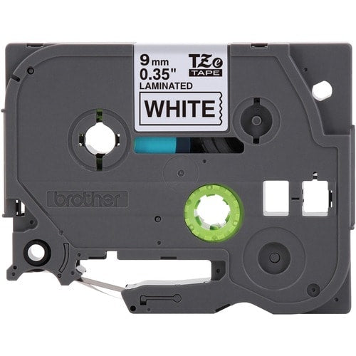 9MM BLACK ON WHITE TAPE FOR .P-TOUCH