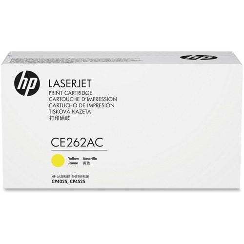 Cartouche de toner jaune CE262AC pour imprimante laser CLR CP4525/CP4025