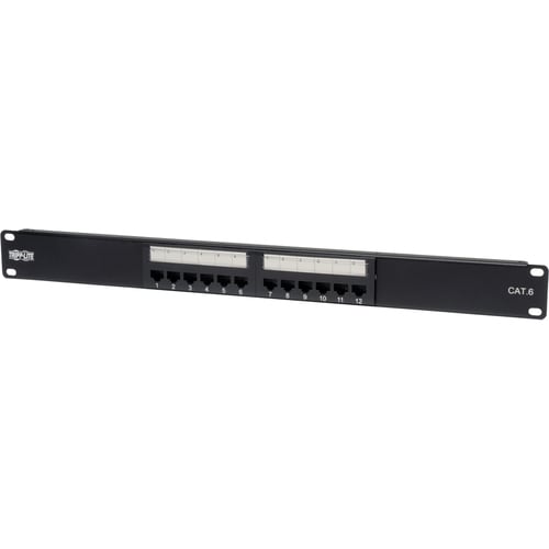 Tripp Lite 24-Port Cat6 Cat5 Patch Panel Rackmount 568A/B 110 Punch down RJ45 0.