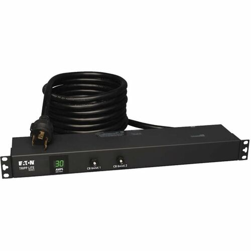 PDU con medidor PDUMH30 de Tripp Lite by Eaton, 12 tomacorrientes, NEMA L5-30P, 12