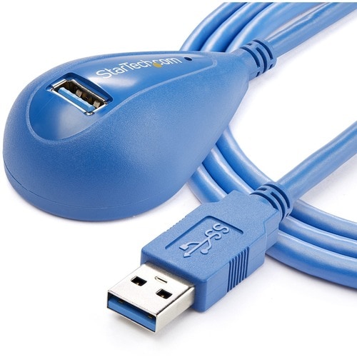 StarTech.com 5 ft Desktop SuperSpeed USB 3.0 (5Gbps) Extension Cable