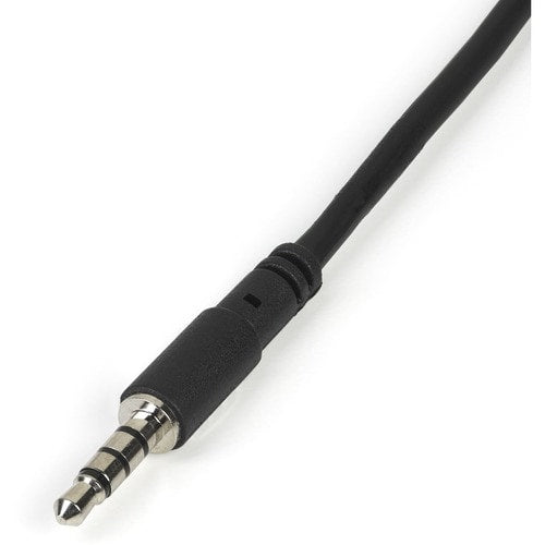 Adaptador de auriculares StarTech.com para auriculares con conectores separados para auriculares y micrófono