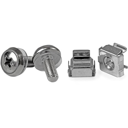StarTech.com 50 Pkg M5 Mounting Screws and Cage Nuts for Server Rack C