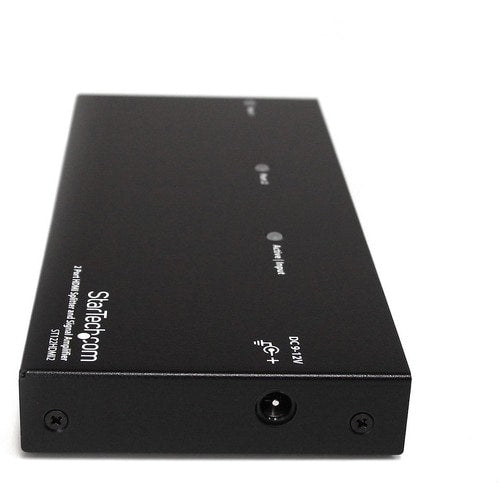 Divisor HDMI StarTech.com 1 entrada 2 salidas - 1080p - 2 puertos - Amplificador de señal - Resistente - HDMI