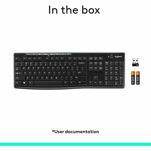 CLAVIER SANS FIL LOGITECH K270