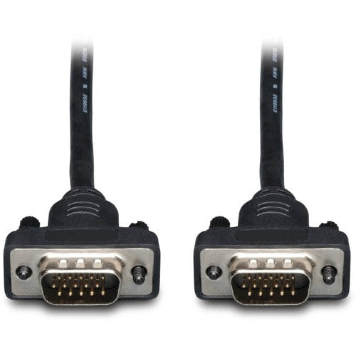 Cable coaxial para monitor VGA de 1.8 m de Tripp Lite, perfil bajo, con RGB de alta resolución, HD15 M/M, 1.8 m - 1.8 m