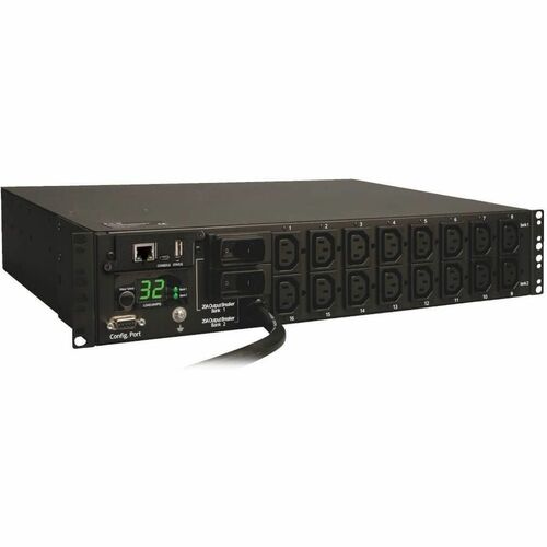 Tripp Lite by Eaton Switched PDUMH32HVNET 16-Outlets 7.4kW PDU - Switc