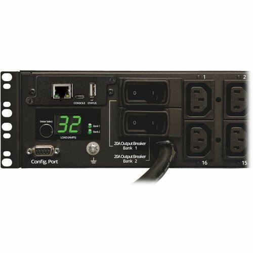 Tripp Lite by Eaton Switched PDUMH32HVNET 16-Outlets 7.4kW PDU - Switc