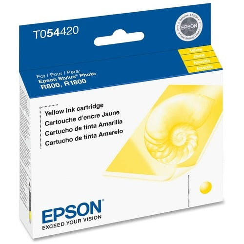 Cartouche d'encre d'origine Epson T054 - Jet d'encre - 400 pages - Jaune