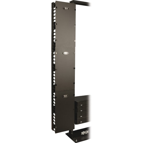 Organizador de cables vertical SmartRack SRCABLEVRT12 de Tripp Lite by Eaton - Organizador de cables - Negro