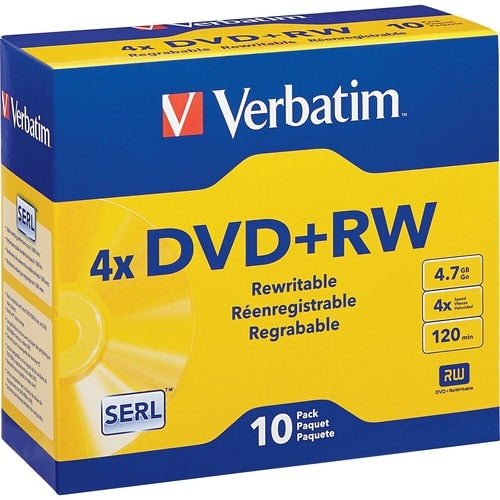 Support DVD réinscriptible Verbatim DataLifePlus 94839 - DVD+RW -