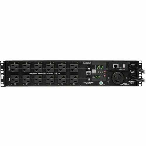 PDU conmutada Tripp Lite by Eaton PDUMH30ATNET de 25 tomacorrientes - Conmutada -