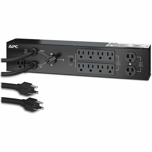 Unité de distribution d'alimentation (PDU) APC by Schneider Electric 8 prises 2,2 kVA - NEMA 5-20P - 2 x NEMA