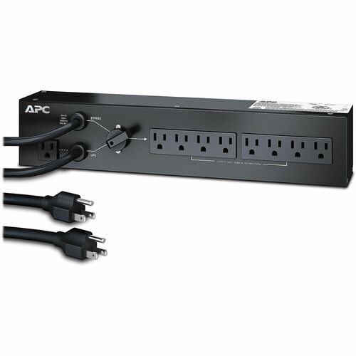 Unité de distribution d'alimentation (PDU) APC by Schneider Electric 8 prises 1,5 kVA - NEMA 5-15P - 8 x NEMA