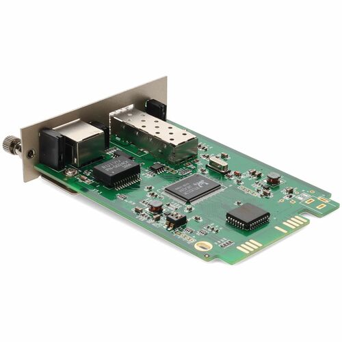 AddOn 1000Base-TX with Open SFP Slot Media Converter Card