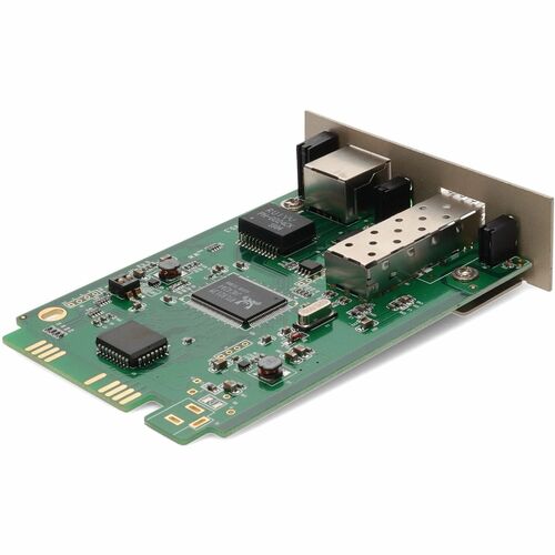 AddOn 1000Base-TX with Open SFP Slot Media Converter Card