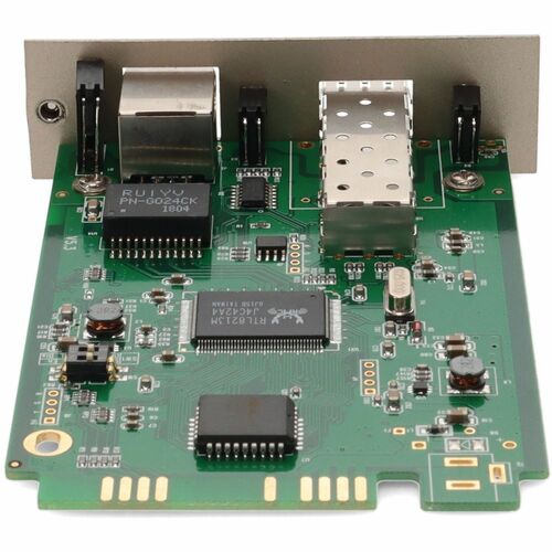 AddOn 1000Base-TX with Open SFP Slot Media Converter Card