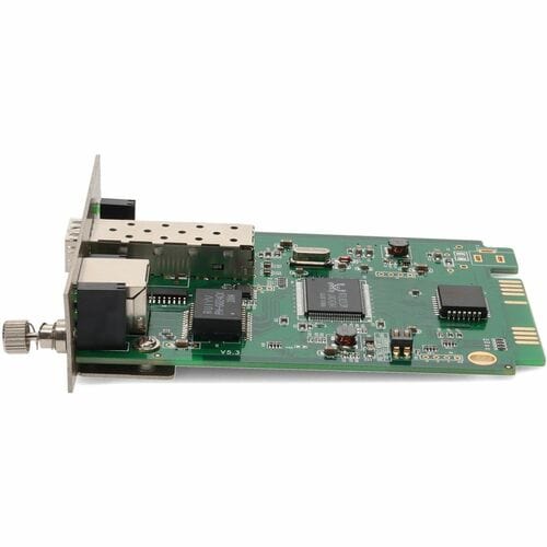 AddOn 1000Base-TX with Open SFP Slot Media Converter Card