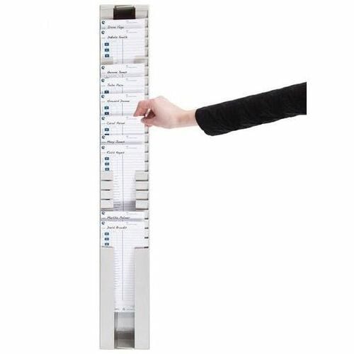 Support de cartes de pointage réglable Pyramid Time Systems 400-3, 25 emplacements - 25 cartes - 25