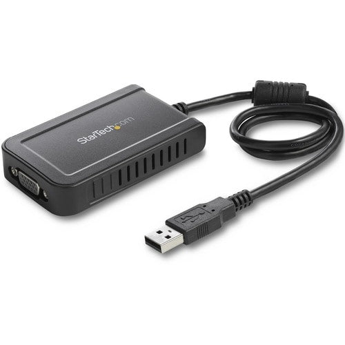 StarTech.com USB 2.0 to VGA Adapter, USB to VGA Monitor Converter for Windows, 1