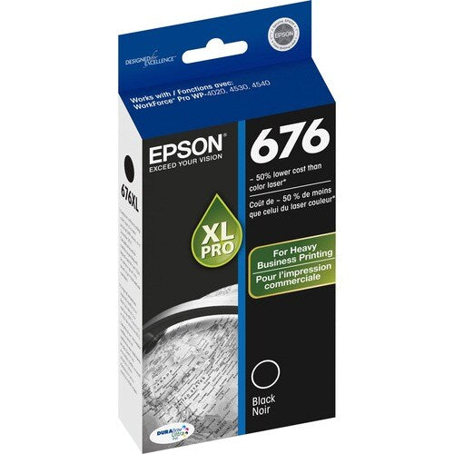 CARTOUCHE D'ENCRE NOIRE DURABRITE ULTRA XL AVEC CAPTEUR POUR WORKFORCE P