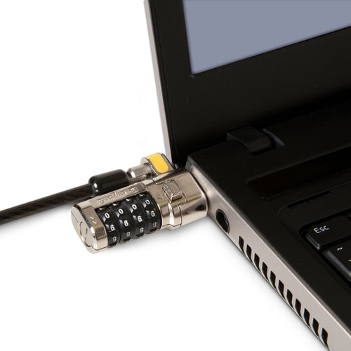 Kensington ClickSafe Combination Laptop Lock - Master Coded - 5 ft (1.52 m) Cabl