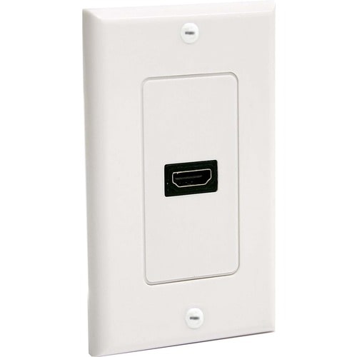 Placa de pared HDMI® hembra de una sola salida StarTech.com Blanca