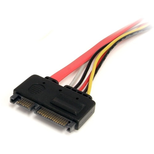 StarTech.com 12in 22 Pin SATA Power and Data Extension Cable - Extend