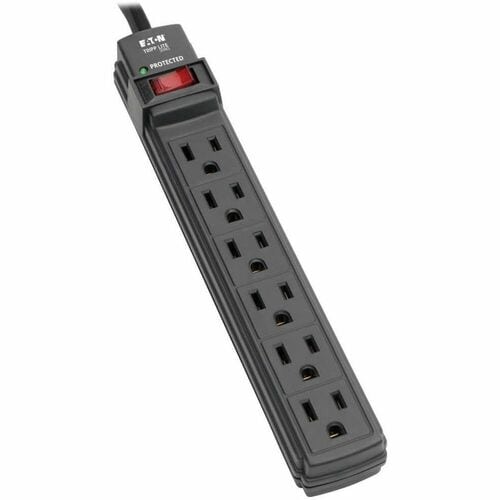 Tripp Lite by Eaton Protect It! TLP6B 6-Outlets Surge Suppressor - 6 x
